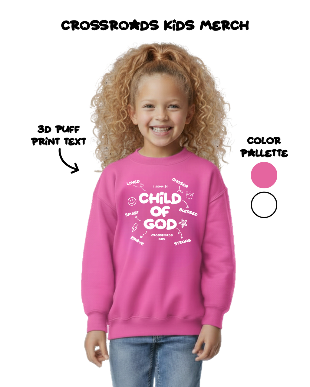 *PRE ORDER* Kids Child of God Crewneck